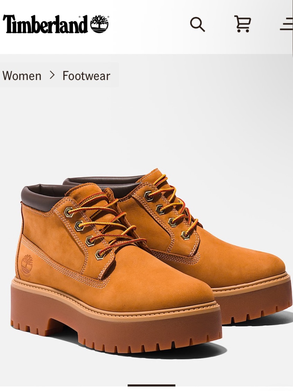 Timberland Women's Stone Street Waterproof Platform Boot 7